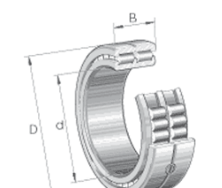INA SL014848 roller bearings